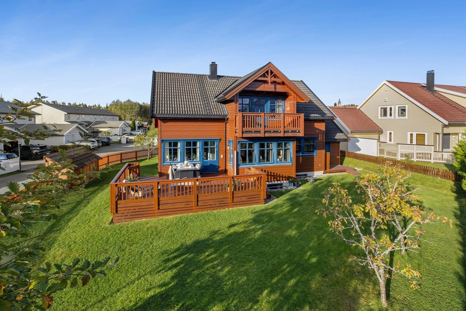 Enebolig på Tiller i Trondheim, solgt av DNB Eiendom.